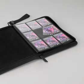 Raw2Rare ZipBinder360 geöffnet mit 3×3 Sideload-Seiten und Karten